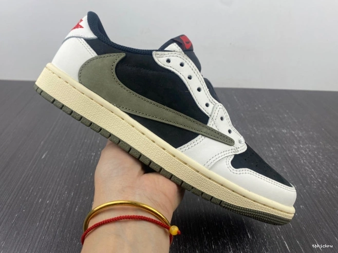 Reps TBkick Jordan x Low OG WMNS Air 1 Olive DZ4137-106 Travis Scott 0723